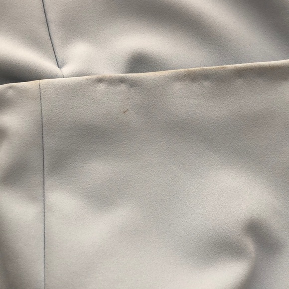 Baby blue strapless gown - Picture 3 of 3